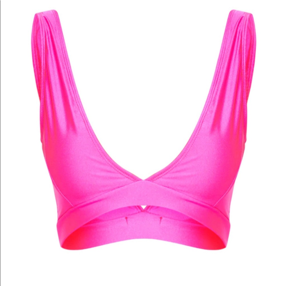 PLT Hot pink bikini top